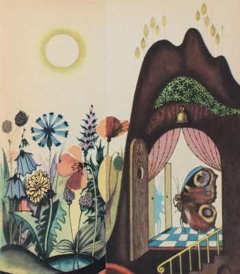 Пивоварова И. Паучок и лунный свет / Худож. В. Пивоваров. М.: Малыш, [1968].